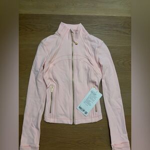Lululemon Pink Define Cropped Jacket Size 0